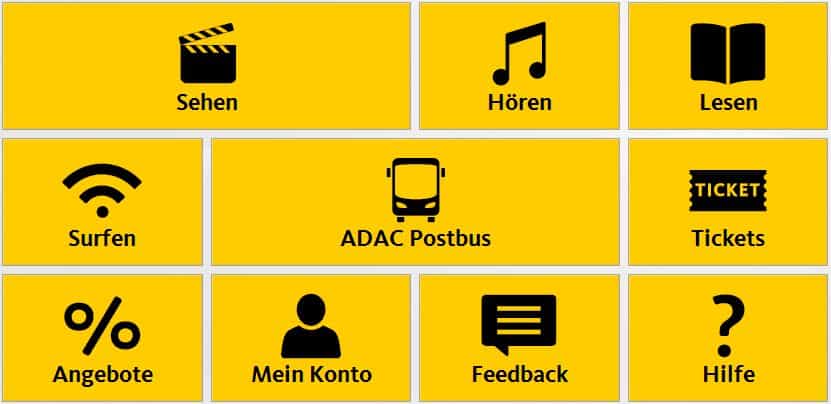 ADAC Postbus - Media Center - Übersicht