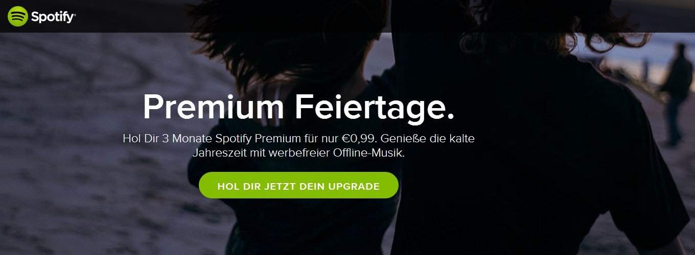 Spotify - Premium Feiertage - Drei Monate