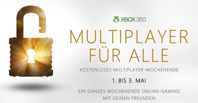 Xbox Multiplayer für Alle - Xbox 360 - Mai 2015
