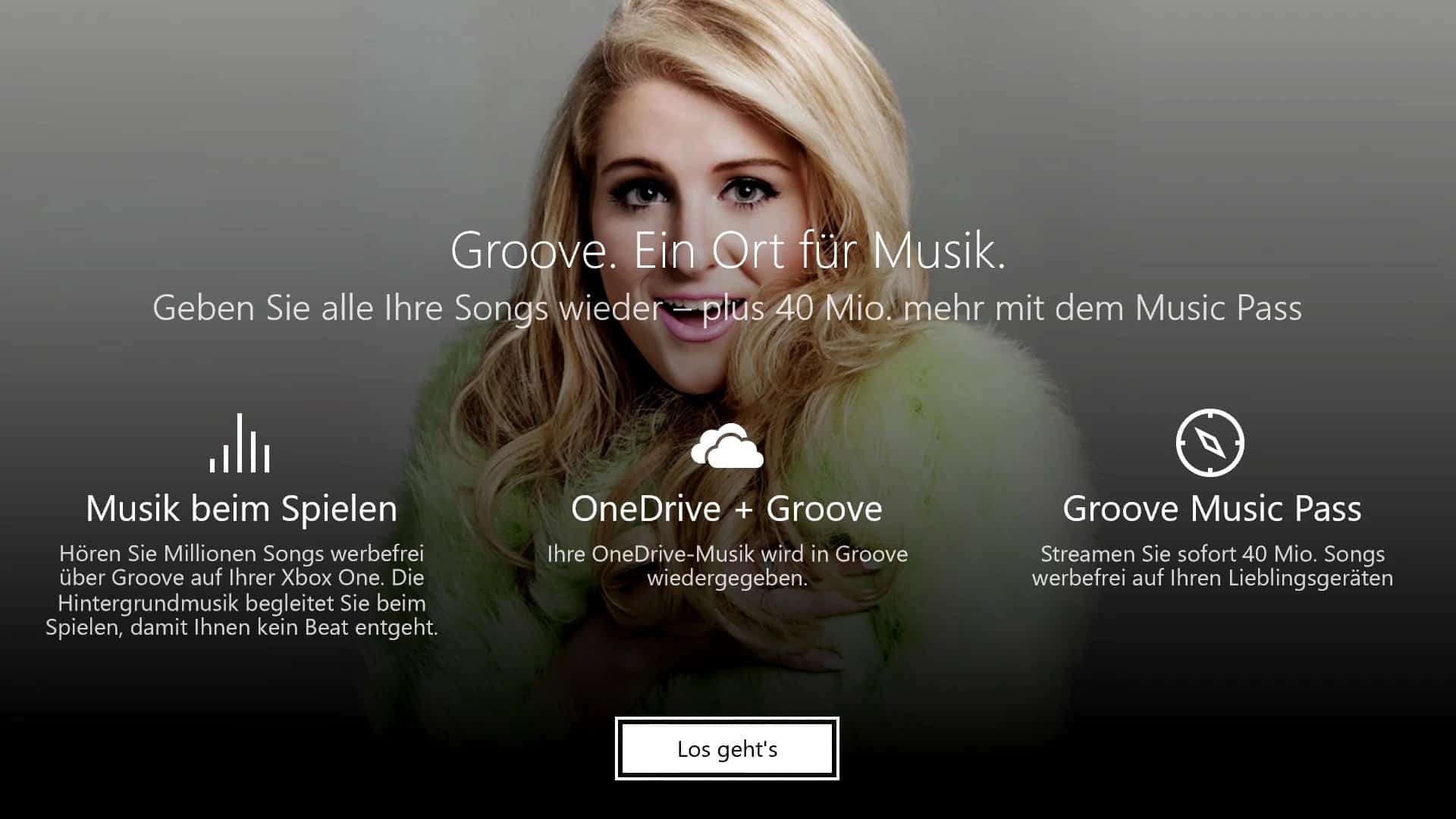Xbox One - Groove Musik - Hintergrundmusik