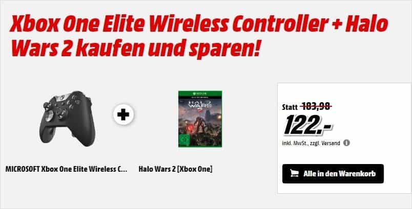 Media Markt - Xbox One Elite-Controller - Halo Wars 2