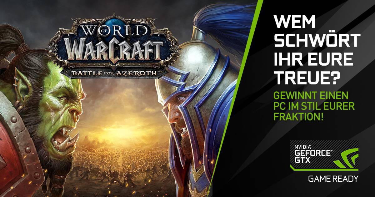 Nvidia GeForce - World of Warcraft - Gewinnspiel