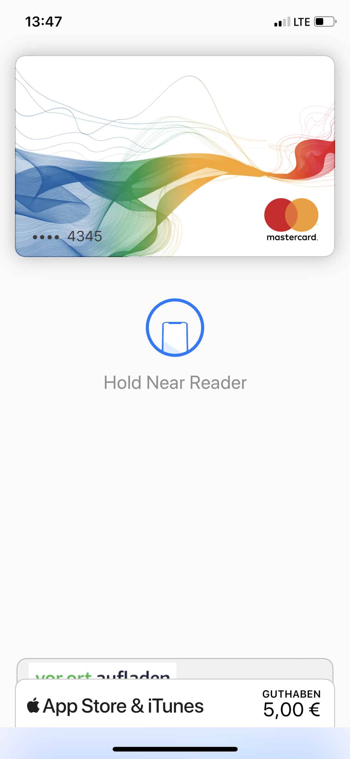 Apple iPhone - iPhone X - Wallet - Apple Pay - Bezahlvorgang
