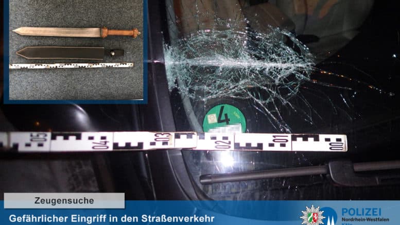 Polizei Köln - Gefährlicher Eingriff in den Straßenverkehr - Köln-Weiß - Zeugensuche