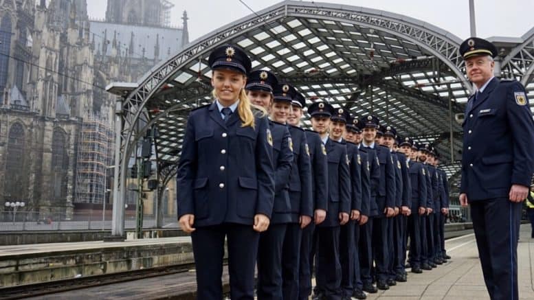 Bundespolizei Köln - Neue Mitarbeiter - März 2019 - Köln Hauptbahnhof