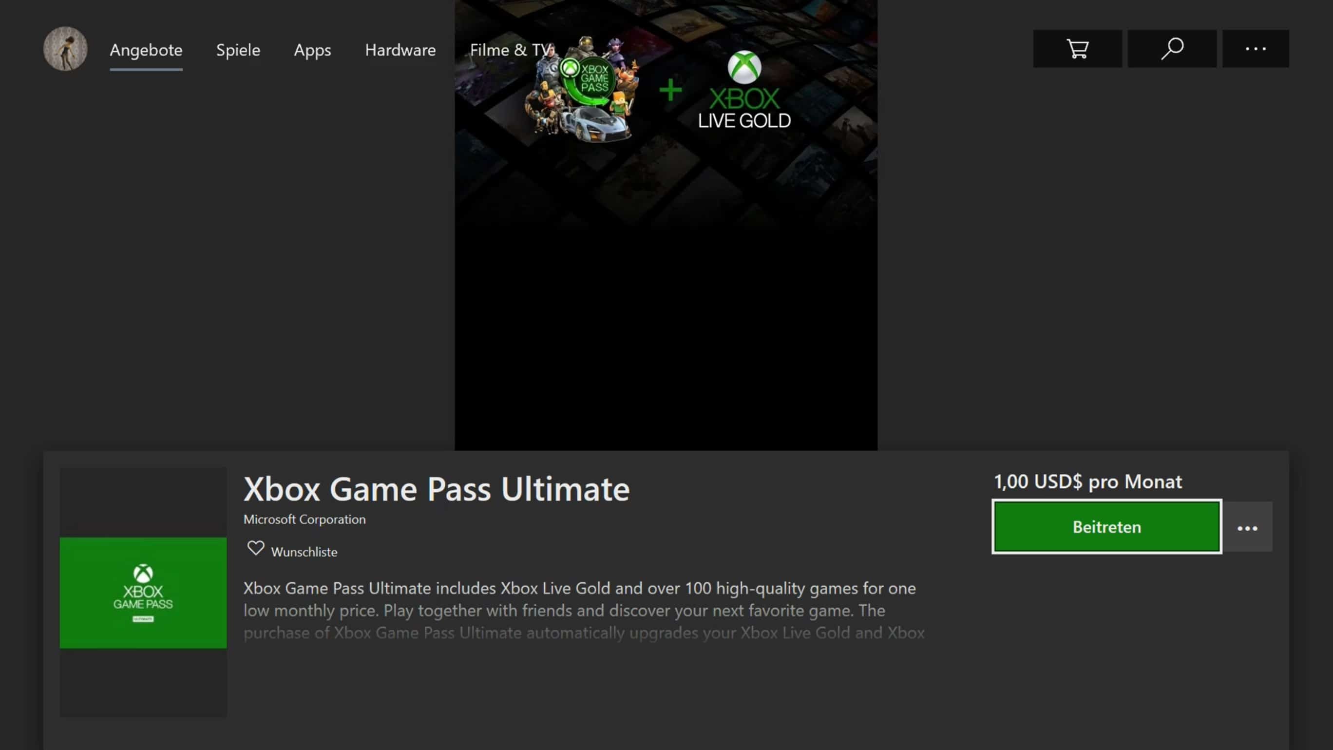 Microsoft - Xbox One X - Microsoft Store - Xbox Game Pass Ultimate