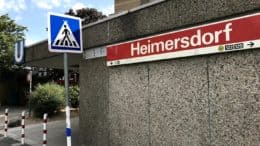 Kölner Verkehrs-Betriebe KVB - Haltestelle - Heimersdorf - Bus - Straßenbahn - Köln-Heimersdorf
