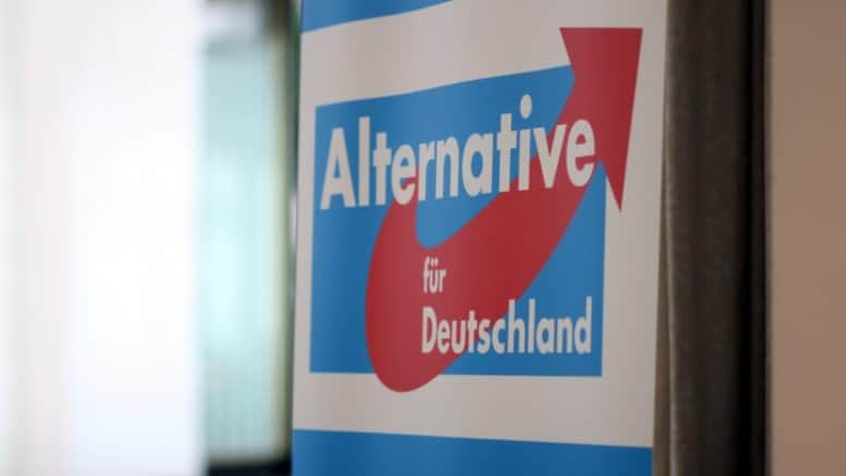 Alternative für Deutschland - AfD - Plakat - Büro