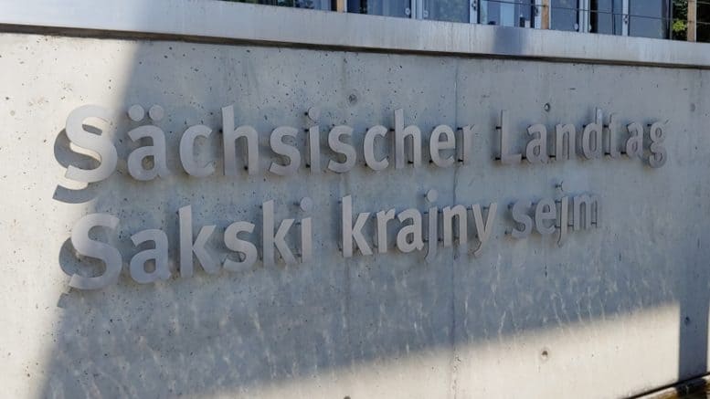 Sächsischer Landtag - Sakski krajny sejm - Landesregierungsamt - Sachsen - Dresden