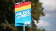Alternative für Deutschland - AfD - Plakat - Werbung - Vollende die Wende