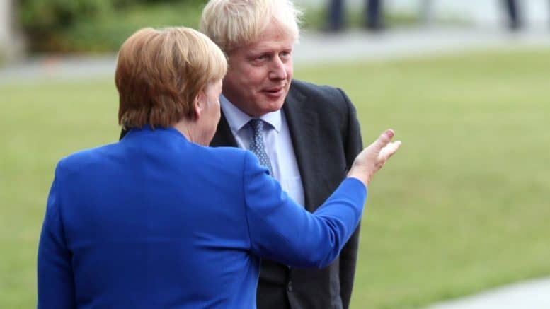 Angela Merkel - Bundeskanzlerin - Boris Johnson - Premierminister Vereinigten Königreichs - Politiker