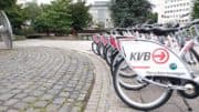 Ebertplatz - Wasserkinetische Plastik - Wasserbrunnnen - Kölner Verkehrs-Betriebe KVB - Fahrrad - nextbike - Köln-Agnesviertel/Innenstadt