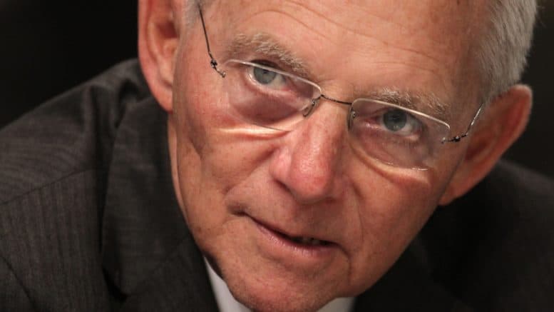 Wolfgang Schäuble - Bundestagspräsident - Politiker - CDU