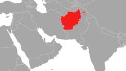 Afghanistan - Karte - Landkarte - Länder