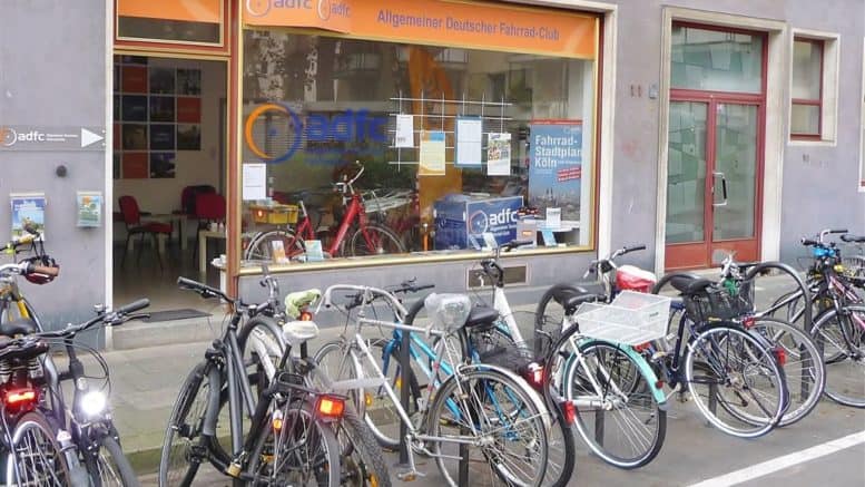 Allgemeiner Deutscher Fahrrad-Club - ADFC - Mauritiussteinweg - Köln-Altstadt-Süd
