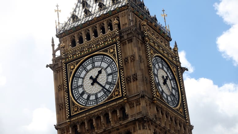 Big Ben - Turm - Uhr - Palace of Westminster - London - England - Großbritannien