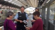 Bundespolizei Köln - Reisende - Menschen - Bahnsteig - Köln Hauptbahnhof