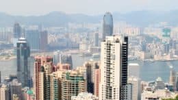 Hongkong - Stadt - Gebäude - Hochhäuser