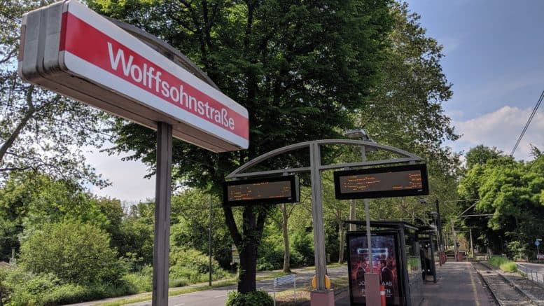 KVB-Haltestelle - Wolffsohnstraße - Venloer Straße - Köln-Ehrenfeld/Bickendorf