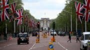 Buckingham Palace - Residenz - Britischen Monarchen - London - Straße - Gebäude