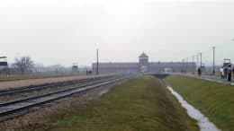 Konzentrationslager Auschwitz - Schienen - Anlage - Polen
