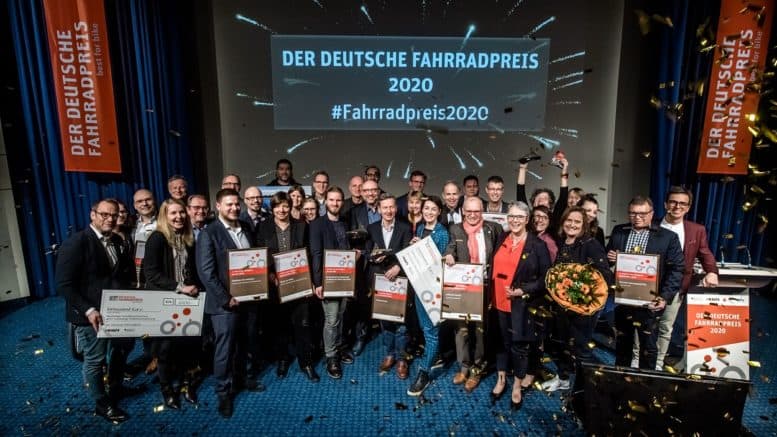 Deutscher Fahrradpreis - Teilnehmer - Gewinner - Februar 2020