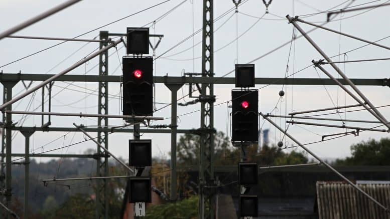 Signalleuchten - Lampen - Eisenbahn - Zugschlusssignal - Ampeln