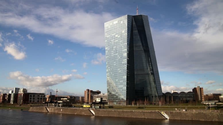 Europäische Zentralbank - Währungsbehörde - Gebäude - Sonnemannstraße - Frankfurt