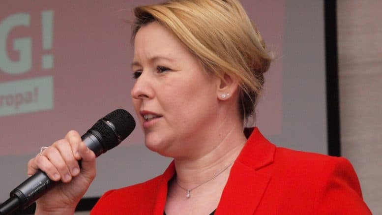 Franziska Giffey - SPD-Politikerin - Bundesministerin