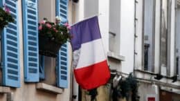 Französische Flagge - Nationalflagge - Trikolore - Frankreich