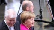 Horst Lorenz Seehofer - Bundesminister - Angela Dorothea Merkel - Bundeskanzlerin - Olaf Scholz - Finanzminister