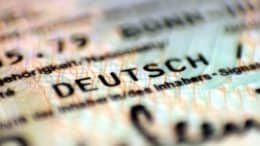 Personalausweis - Alter Perso - Papier - Bundesrepublik Deutschland - Staatsangehörigkeit Deutsch