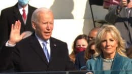 Joe Biden - Präsident der Vereinigten Staaten - Jil Biden - First Lady der Vereinigten Staaten - Amtseinführung - Amtseid - Januar 2021 - USA