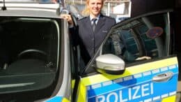 Mareike de Valck - Chefin - Polizeiinspektion 3 - Polizeiauto - Juni 2021 - Kölner-Westen