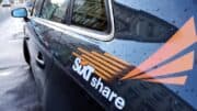 SiXT Share - Autovermietung - Carsharing - Fahrdienstvermittlung - Auto - Straße - Öffentlichkeit