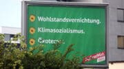Wohlstandsvernichtung - Klimasozialismus - Ökoterror - GrünerMist2021 - Bundestagswahl - Werbung - Plakat