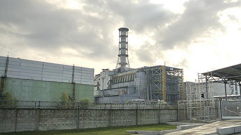 Kernkraftwerk - Reaktor Nummer 4 - Aufnahme 2007 - Tschernobyl - Ukraine