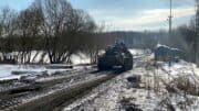 Mod - Russischer Kampfpanzer - Straße - März 2022 - Ukraine