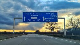 Autobahn A4 - Richtung Frankfurt am Main, Kassen, Erfurt, Eischleben
