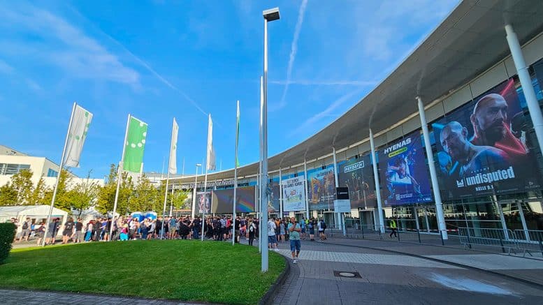 Kölnmesse - Gamescom 2023 - Eingang Nord - Messeplatz - Köln-Deutz